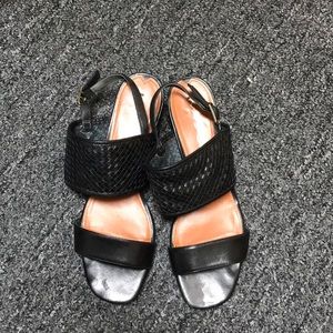 Via Spiga Block Heel Slingback Shoes